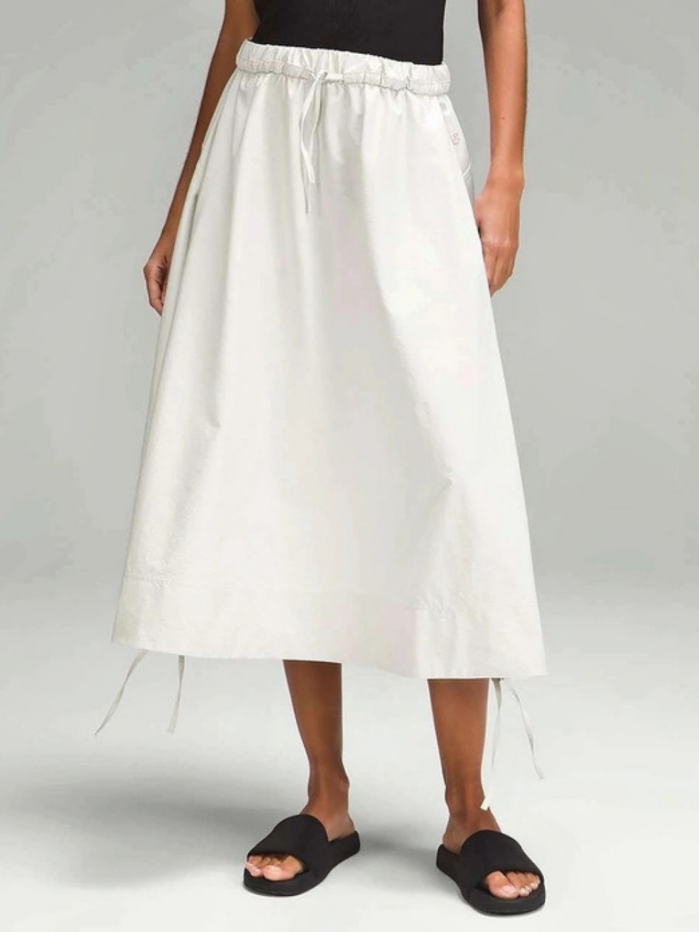 Lululemon High-Low Side Slit Super-High-Rise Midi Skirt